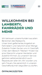 Mobile Screenshot of fahrrad-lamberty.de