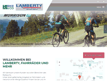 Tablet Screenshot of fahrrad-lamberty.de